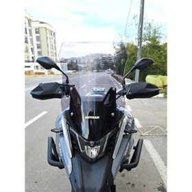 Motocam Arora GS 525 Ön Cam 2022-2026 Model 51 cm Füme Renkli 4 mm Motosiklet Rüzgarlık