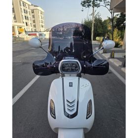 Motocam Arora Safari 125 Ön Cam 2021-2026 Model 37 cm Siyah Renkli 4 mm Elcikli Aparatsız Motosiklet Rüzgarlık