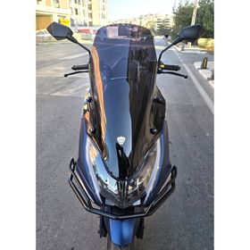 Motocam Arora Safari PRO Ön Cam 2023-2026 Model 70 cm Siyah Renkli 4 mm Orijinal Boylu Motosiklet Rüzgarlık