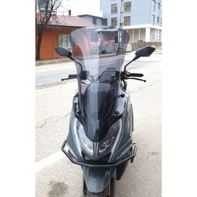 Motocam Arora Safari Pro Ön Cam 2023-2026 Model 80 cm Füme Renkli 4 mm Uzun Motosiklet Rüzgarlık