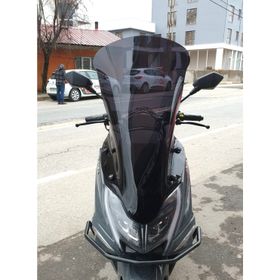 Motocam Arora Safari Pro Ön Cam 2023-2026 Model 80 cm Siyah Renkli 4 mm Uzun Motosiklet Rüzgarlık