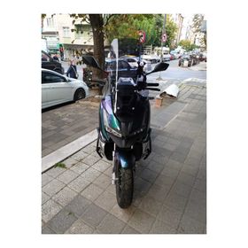 Motocam Barossa ADV 125 Ön Cam 2024-2026 Model 75 cm Füme Renkli 4 mm Uzun Motosiklet Rüzgarlık