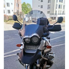 Motocam Bmw R 1150 ADV 2002-2006 Model 52 cm Siyah Renkli 4 mm Ön Cam