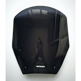 Motocam Bmw R 1300 GS Ön Cam 2023-2026 Model 38 cm Siyah Renkli 4 mm Orijinal Boylu Motosiklet Rüzgarlık