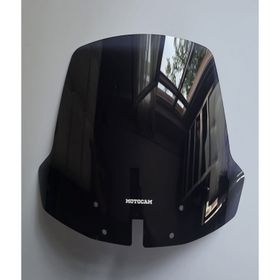 Motocam Can-Am Ryker 900 Rally Ön Cam 2019-2023 Model 38 cm Siyah Renkli 4 mm Motosiklet Rüzgarlık