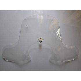 Motocam Falcon Martini 125 Ön Cam 2023-2026 Model 45 cm Şeffaf Renkli 4 mm Elcikli Aparatsız Motosiklet Rüzgarlık