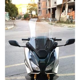 Motocam Honda Forza 750 NSS 2021-2023 Model 60 cm Şeffaf Renkli 4 mm Ön Cam