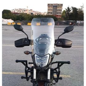 Motocam Honda Nc 700 750 S 2012-2020 Model 50 cm Şeffaf Renkli 4 mm Orta Boy Ön Cam