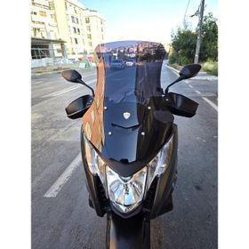 Motocam Honda NC 750 D Integra 2014-2020 Model Uyumlu 68 cm Siyah Renkli 4 mm Ön Cam Siperlik