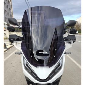 Motocam Honda NT 1100 Ön Cam 2021-2024 Model 59 cm Siyah Renkli 4 mm Motosiklet Rüzgarlık