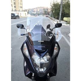 Motocam Honda Silverwing SWT 400 Ön Cam 2006-2009 Model 68 cm Şeffaf Renkli 4 mm Elcikli Motosiklet Rüzgarlık