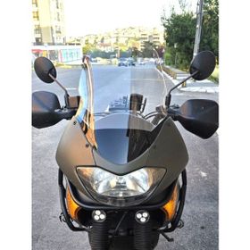 Motocam Honda Transalp XL 650 2000 2008 Model Uyumlu 54 cm Şeffaf Renkli 4 mm Ön Cam Siperlik