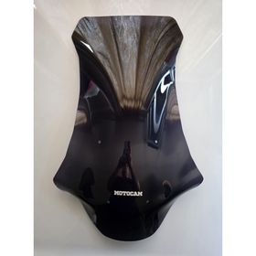 Motocam Honda X-ADV 750 Ön Cam 2017-2020 Model 70 cm Siyah Renkli 4 mm Uzun Motosiklet Rüzgarlık
