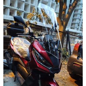 Motocam Kanuni Seha 150 Ön Cam 2022-2026 Model 75 cm Şeffaf Renkli 4 mm Uzun Motosiklet Rüzgarlık