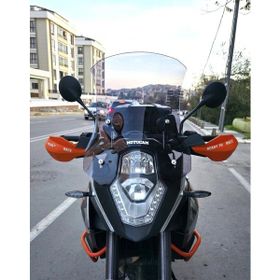 Motocam KTM 1050 Siperlik 2008-2017 Model 56 cm Füme Renkli 4 mm Ön Cam