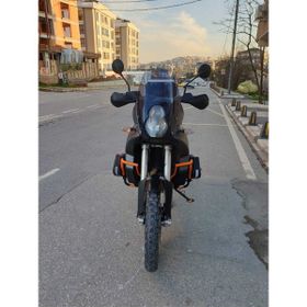 Motocam KTM 990 Adventure 2015-2018 Model 52 cm Füme Renkli 4 mm Ön Cam