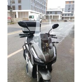 Motocam Küba Rubano 150 Ön Cam 2023-2026 Model 75 cm Şeffaf Renkli 4 mm Uzun Motosiklet Rüzgarlık