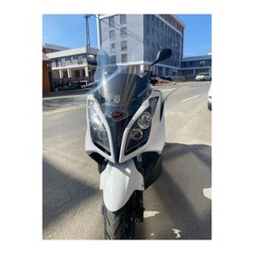 Motocam Kymco Downtown 300I Ön Cam 2009-2017 Model 78 cm Şeffaf Renkli 4 mm Uzun Motosiklet Rüzgarlık