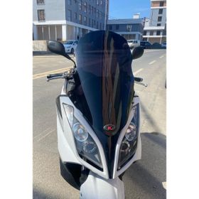 Motocam Kymco Xtown 250 İ Ön Cam 2016-2026 Model 78 cm Siyah Renkli 4 mm Uzun Motosiklet Rüzgarlık