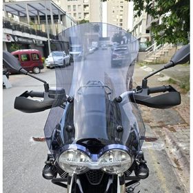 Motocam Moto Guzzi V85 2019-2023 Model Uyumlu 58 cm Füme Renkli 4 mm Ön Cam Siperlik