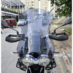 Motocam Moto Guzzi V85 2019-2023 Model Uyumlu 58 cm Füme Renkli 4 mm Ön Cam Siperlik