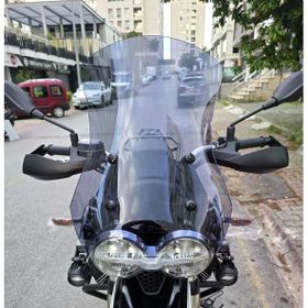 Motocam Moto Guzzi V85 2019-2023 Model Uyumlu 58 cm Füme Renkli 4 mm Ön Cam Siperlik