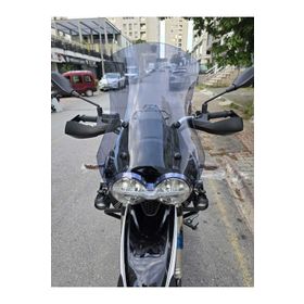 Motocam Moto Guzzi V85 2019-2023 Model Uyumlu 58 cm Füme Renkli 4 mm Ön Cam Siperlik