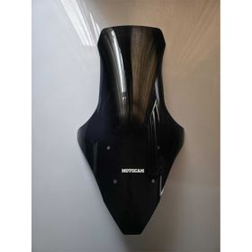 Motocam Motolüx MTX 125 Ön Cam 2022-2026 Model 78 cm Siyah Renkli 4 mm Uzun Motosiklet Rüzgarlık