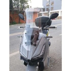 Motocam Motolüx Wow 150 Ön Cam 2023-2026 Model 75 cm Şeffaf Renkli 4 mm Uzun Motosiklet Rüzgarlık