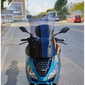 Motocam Peugeot Pulsion 125 Ön Cam 2022-2026 Model 68 cm Füme Renkli 4 mm Uzun Motosiklet Rüzgarlık