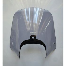 Motocam Piaggio Beverly 350 Ön Cam 2010-2020 Model 43 cm Füme Renkli 4 mm Aparatsız Motosiklet Rüzgarlık