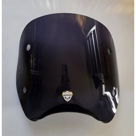 Motocam Piaggio Beverly 500 2001-2007 Model 34 cm Siyah Renkli 4 mm Aparatsız Ön Uzatma Camı