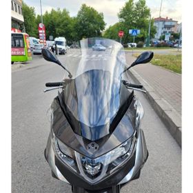 Motocam Piaggio X10 2011-2017 Model 73 cm Şeffaf Renkli 4 mm Ön Cam Siperlik