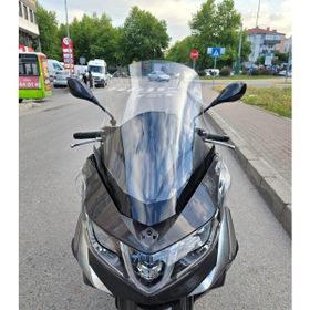 Motocam Piaggio X10 2011-2017 Model 73 cm Şeffaf Renkli 4 mm Ön Cam Siperlik