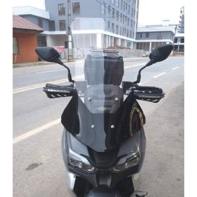 Motocam RKS Freccia Ön Cam 2022-2026 Model 75 cm Alt Geniş Şeffaf Renkli 4 mm Uzun Motosiklet Rüzgarlık