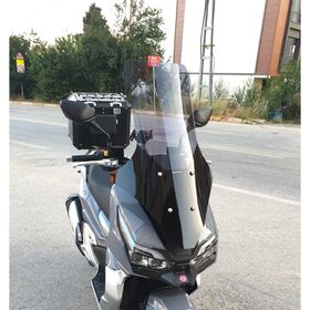 Motocam RKS Freccia Ön Cam 2022-2026 Model 78 cm Füme Renkli 4 mm Uzun Motosiklet Rüzgarlık