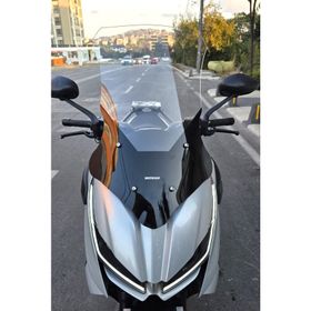 Motocam RKS RZ 250 S Ön Cam 2022-2026 Model 68 cm Şeffaf Renkli 4 mm Uzun Motosiklet Rüzgarlık
