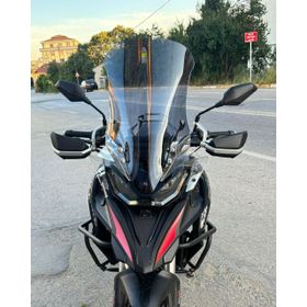 Motocam RKS SRT 900 SX Ön Cam 2023-2026 Model 61 cm Füme Renkli 4 mm Motosiklet Rüzgarlık
