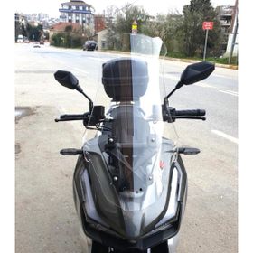 Motocam RKS Veloce Ön Cam 2023-2026 Model 75 cm Şeffaf 4 mm Uzun Motosiklet Rüzgarlık