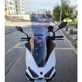Motocam RKS Veloce Ön Cam 2023-2026 Model 78 cm Füme Renkli 4 mm Uzun Motosiklet Rüzgarlık