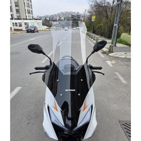 Motocam SFM Lahos 2024-2026 Model 78 cm Şeffaf Renkli 4 mm Ön Cam Siperlik