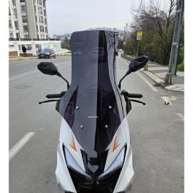 Motocam SFM Lahos 2024-2026 Model 78 cm Siyah Renkli 4 mm Ön Cam Siperlik