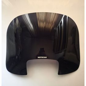 Motocam SFM Mayro 50 Ön Cam 2023-2026 Model 34 cm Siyah Renkli 4 mm Aparatsız Motosiklet Rüzgarlık