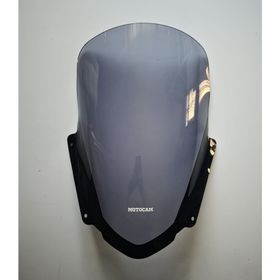 Motocam Suzuki Burgman 400 Ön Cam 2017-2026 Model 58 cm Füme Renkli 4 mm Orjinal Boylu Motosiklet Rüzgarlık