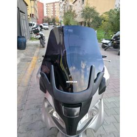 Motocam Suzuki Burgman 650 2001-2004 Model 60 cm Siyah Renkli 4 mm Ön Cam Siperlik