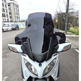 Motocam Suzuki Burgman 650 Ön Cam 2013-2018 Model 76 cm Siyah Renkli 4 mm Motosiklet Rüzgarlık