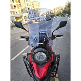Motocam Suzuki V-Strom DL 250 2017-2020 Model 51 cm Füme Renkli 4 mm Ön Cam Siperlik