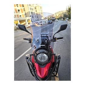 Motocam Suzuki V-Strom DL 250 2017-2020 Model 51 cm Füme Renkli 4 mm Ön Cam Siperlik
