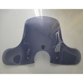 Motocam SYM Fiddle III 125 Ön Cam 2016-2022 Model 53 cm Füme Renkli Elcikli Aparatsız Motosiklet Rüzgarlık