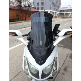 Motocam SYM GTS Evo 250 Ön Cam 2006-2015 Model 63 cm Siyah Renkli 4 mm Motosiklet Rüzgarlık